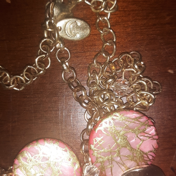 Charming Charlie necklace adjustable beaded and tassels - Picture 5 of 8